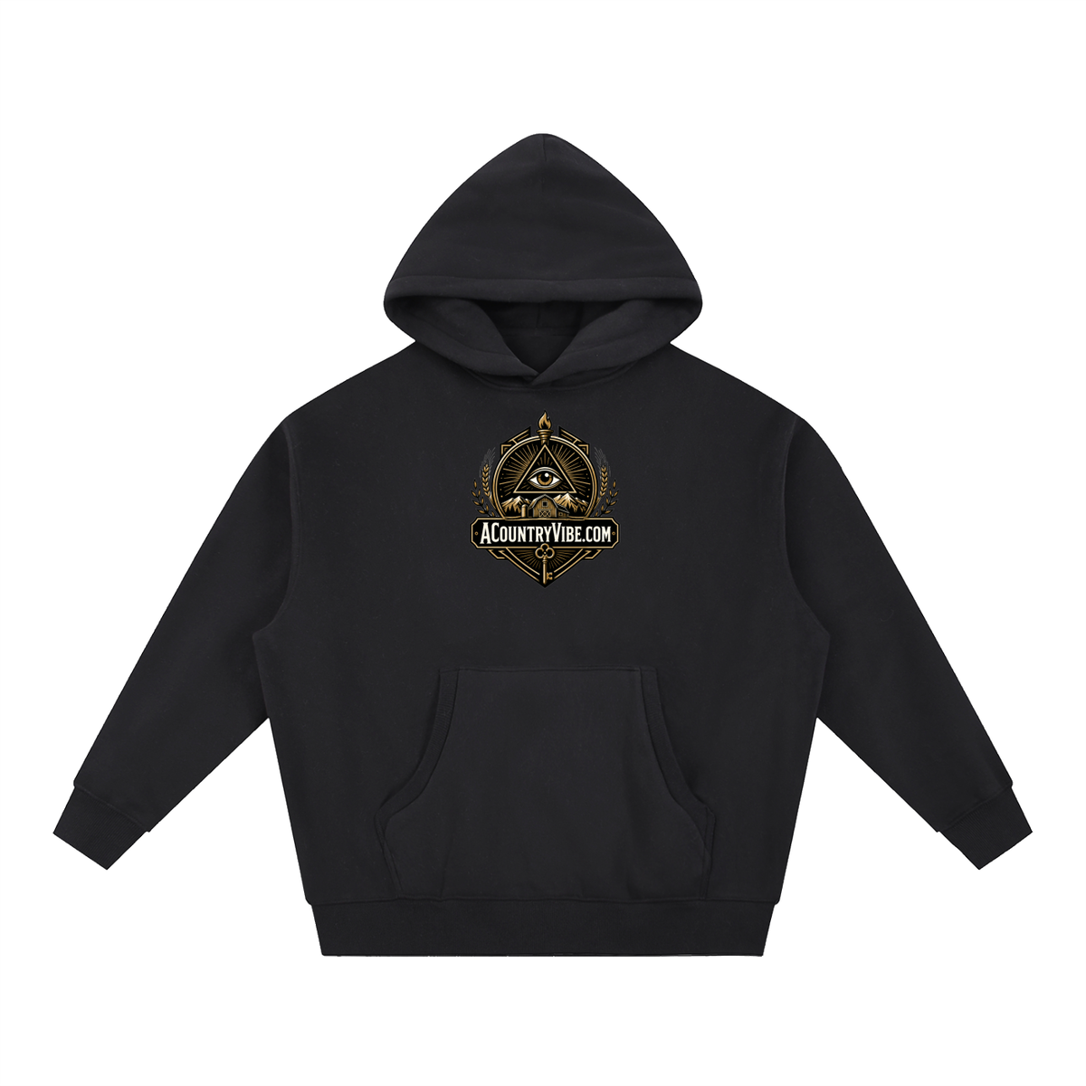 Essential Oversized Boxy Fit Fleece Hoodie