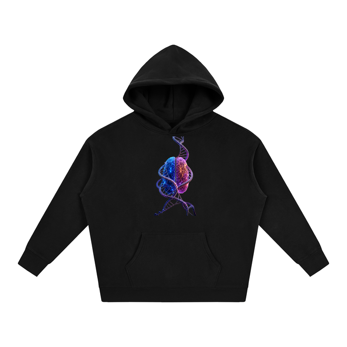 CRISPR Brain hoodie Oversize Fleeced Hoodie