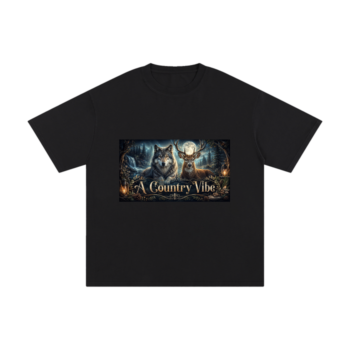 A country vibe / pond T Unisex Pure Cotton T-Shirt