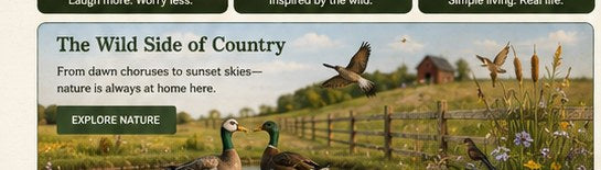 Nature and wildlife